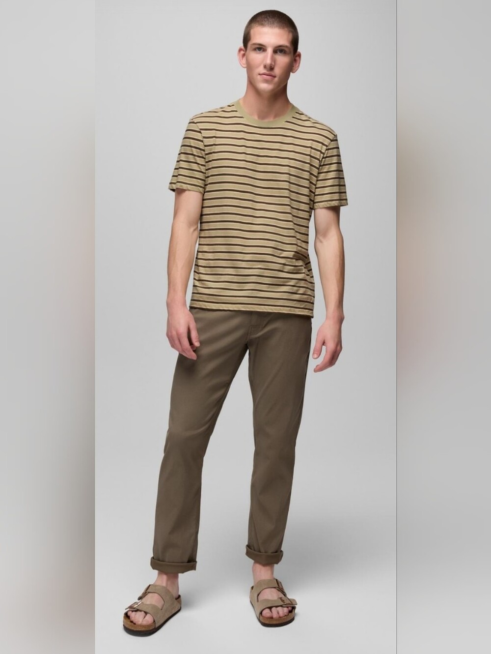 prAna FIRE! NWT! Stretch Zion 5 Pocket Standard Pant in Mud. Sz 31x32. R2S!
